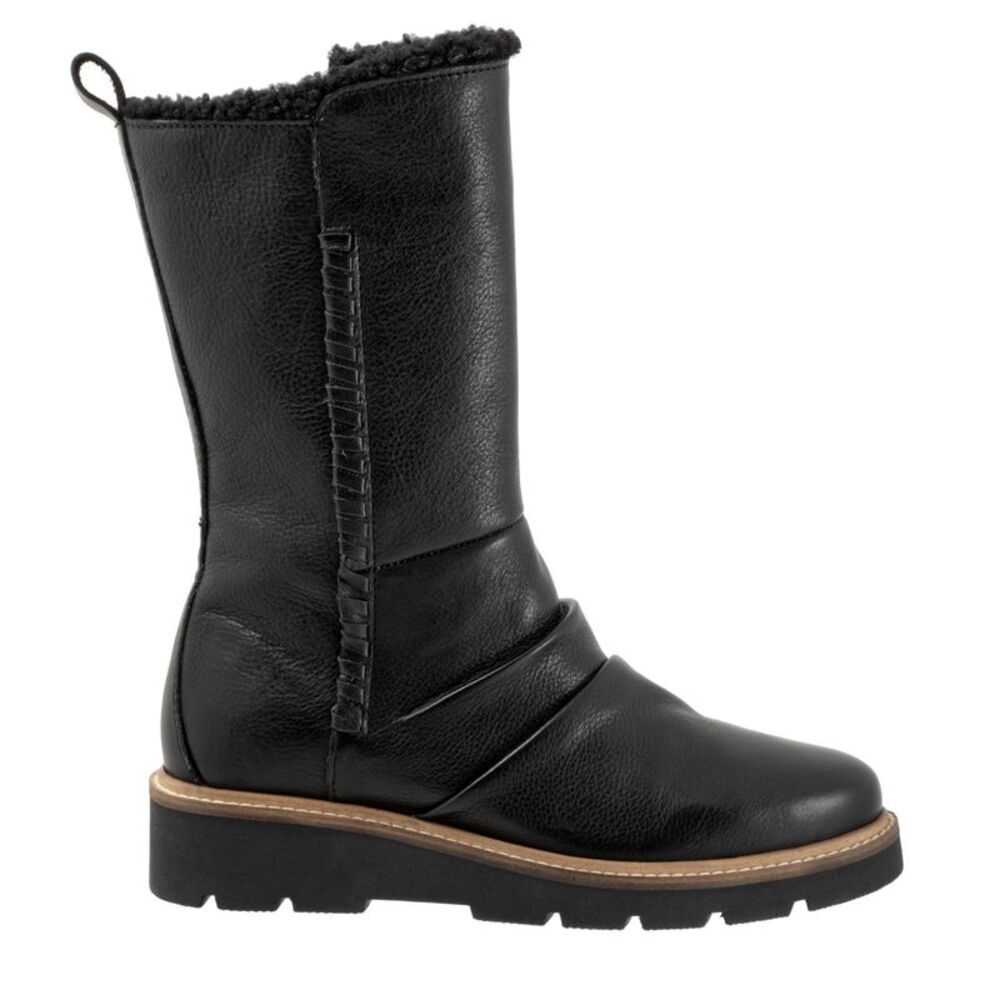 Softwalk Womens Warner Black Boots (NWT)